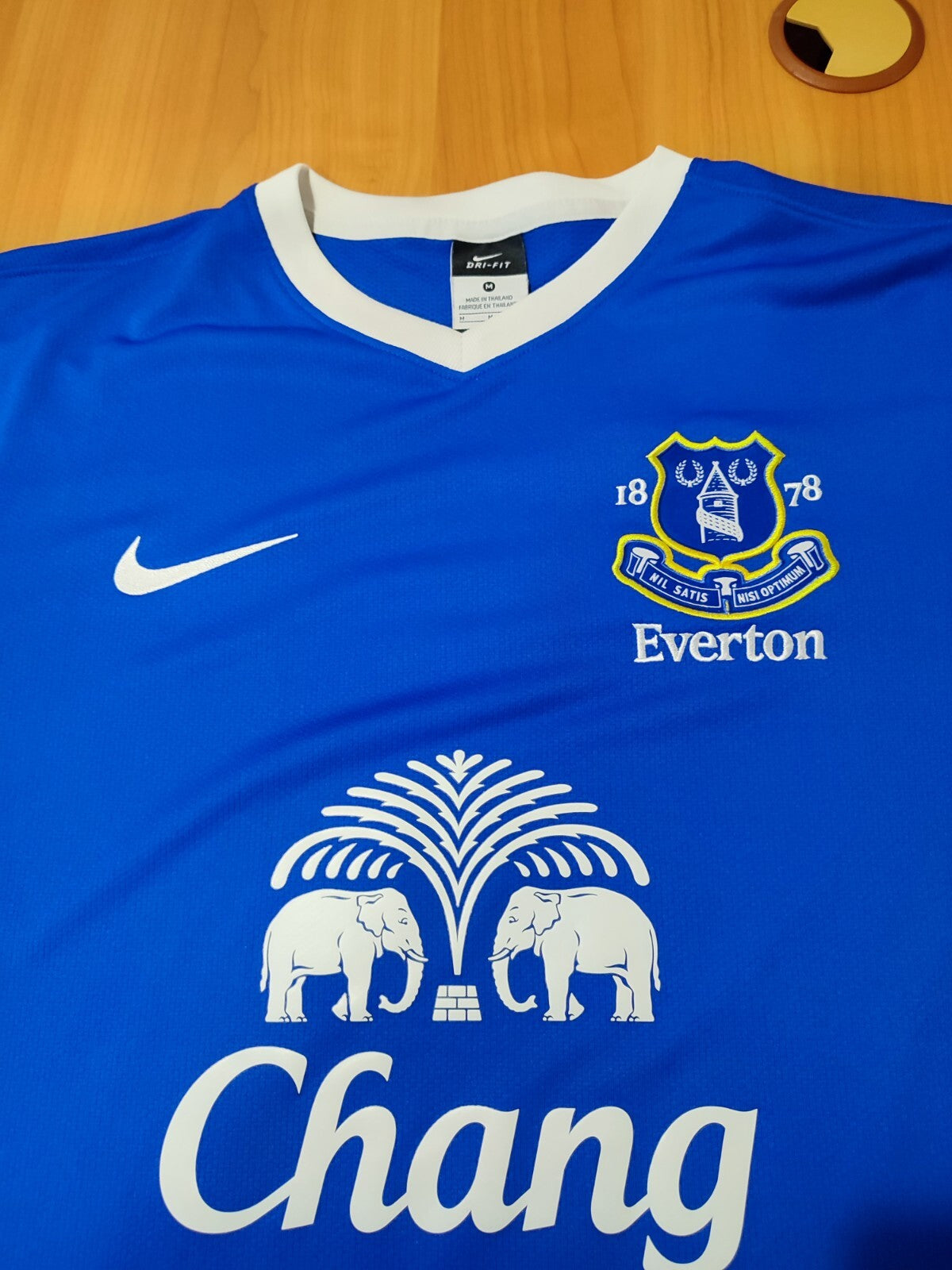 FC Everton 2012 2013 home Size M football shirt jersey maillot soccer kit trikot