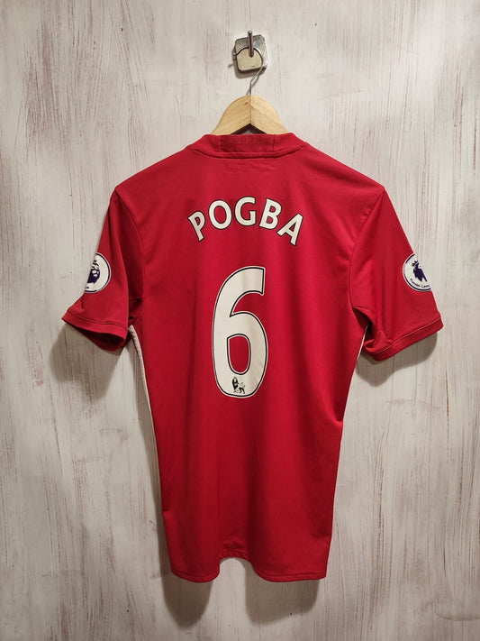 Manchester United 2015 2016 home Sz S soccer jersey shirt football kit tee Pogba