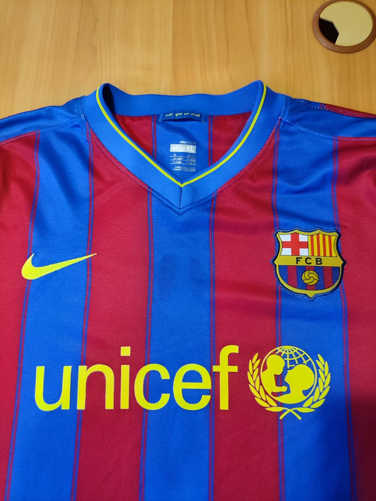 FC Barcelona 2009 2010 home Sz XL Nike shirt jersey soccer football Ibrahimovic