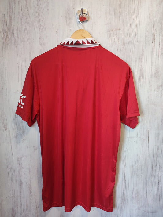 Manchester United 2022 2023 home Size L jersey shirt soccer football kit Adidas