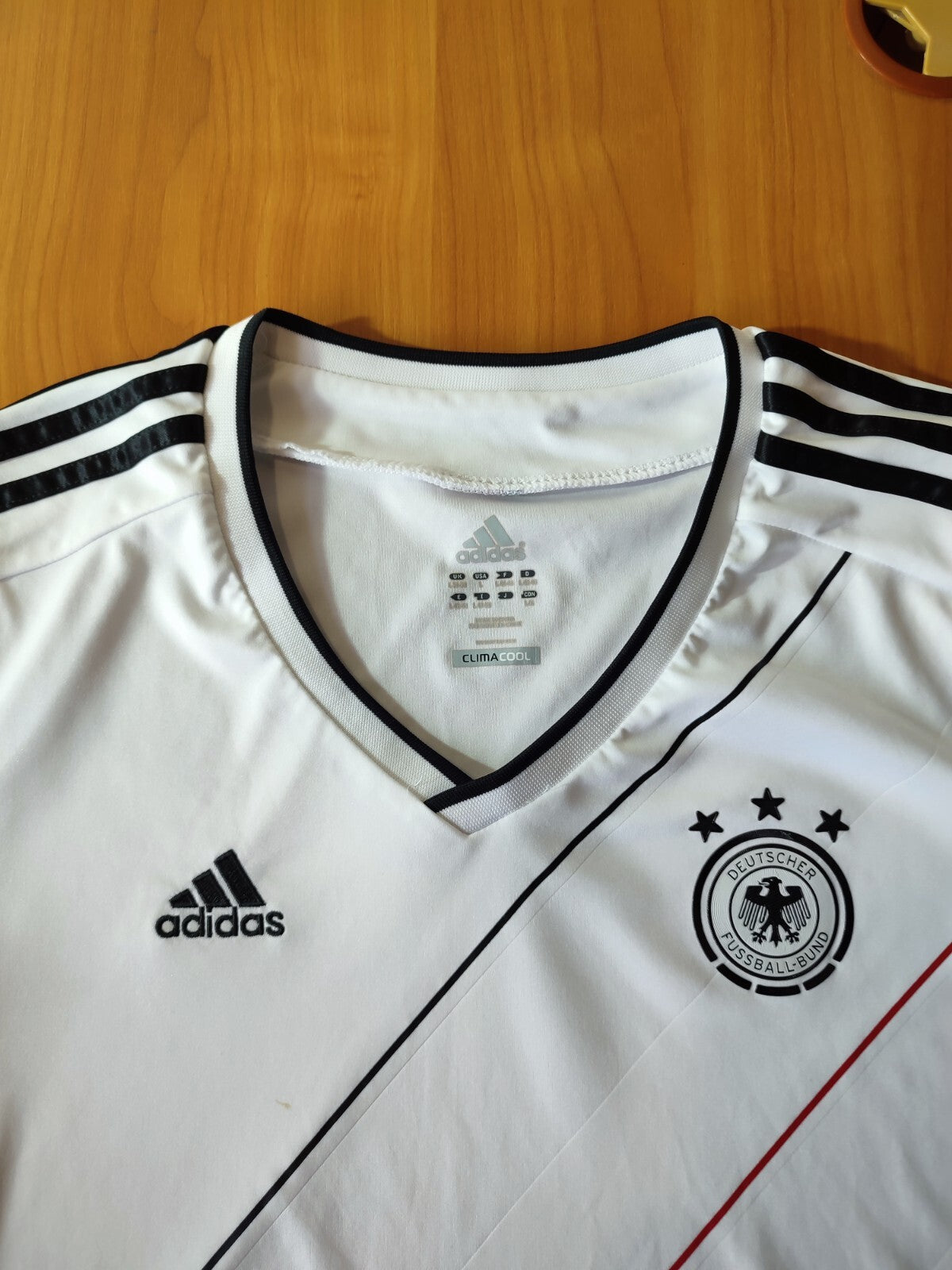 women's Deutschland 2012 2014 home Sz L Germany Adidas shirt jersey football kit