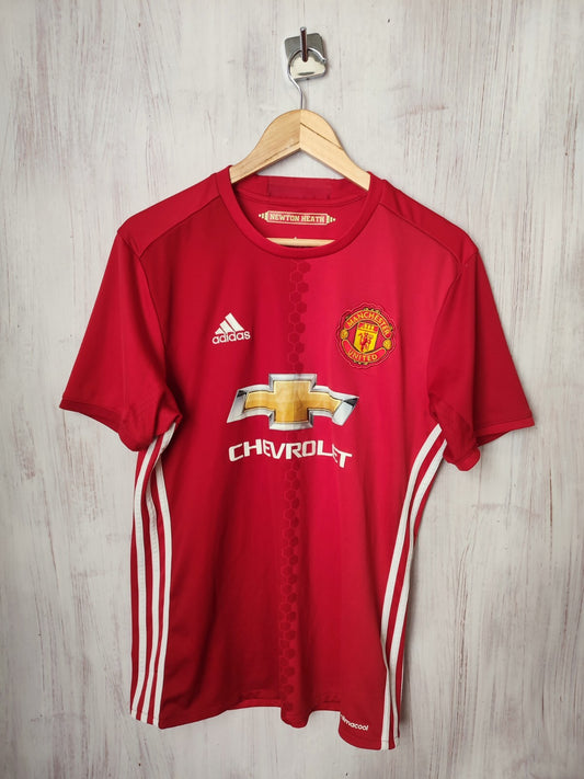 Manchester United 2015 2016 home Size M Adidas soccer shirt jersey football kit
