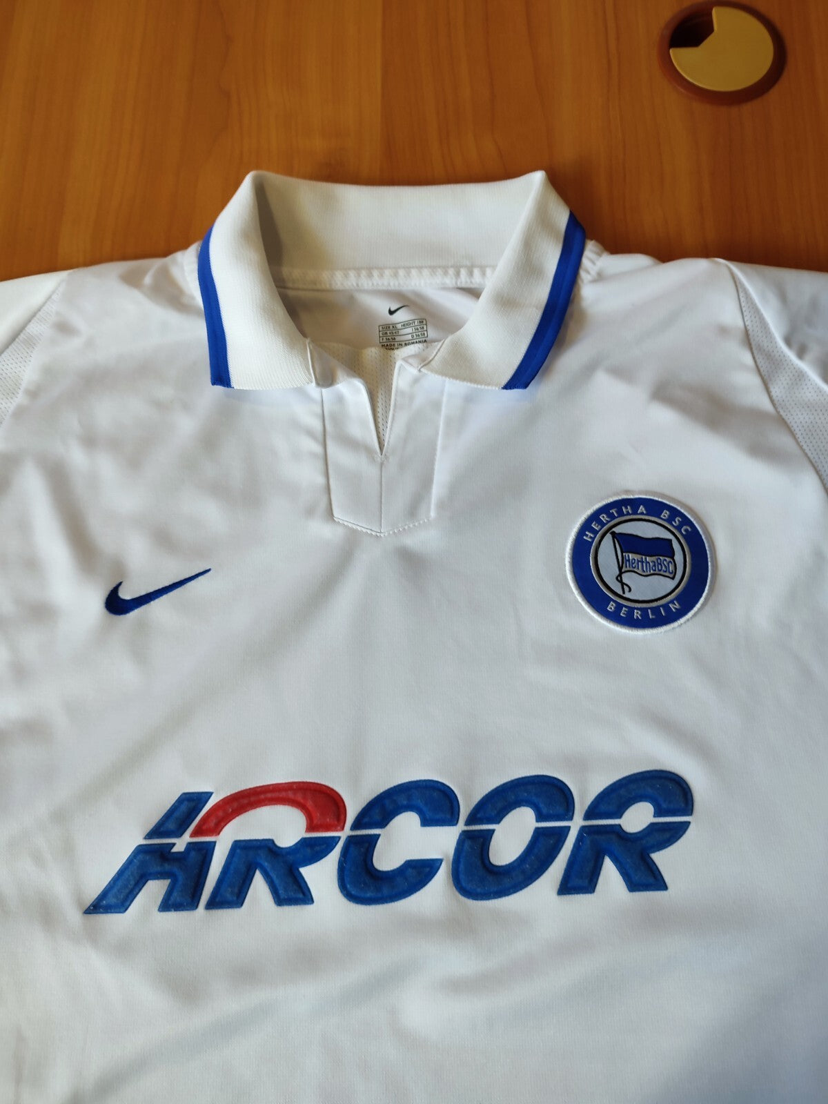 Hertha BSC Berlin 2002 2003 away Size XL football shirt soccer jersey trikot kit