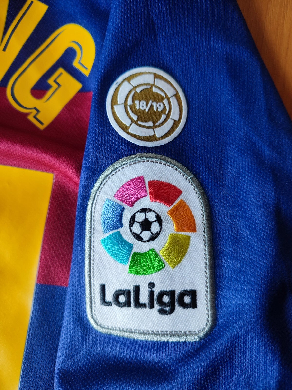 FC Barcelona 2019 2020 home Sz S Nike shirt jersey soccer football kit F.De Jong