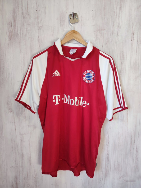 FC Bayern Munich 2003 2004 home Sz M shirt jersey soccer football Adidas kit tee