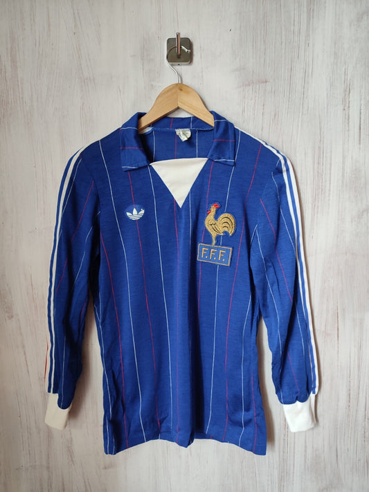 France 1980 1981 1982 home Size S adidas shirt football jersey kit soccer Adidas