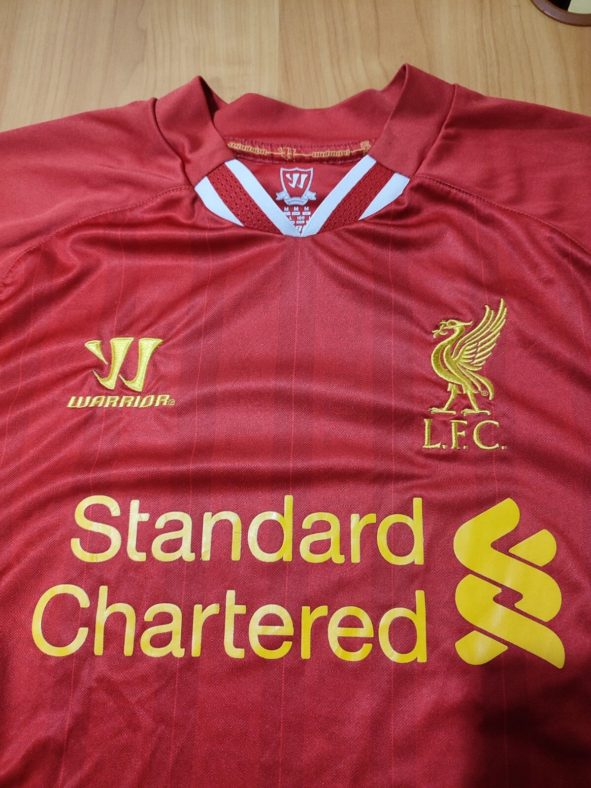 FC Liverpool 2013 2014 home Size M Warrior football shirt jersey kit tee soccer