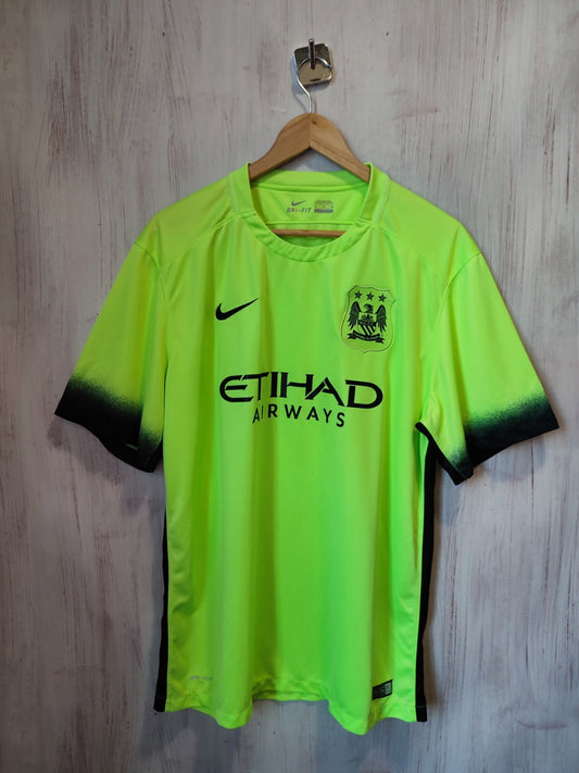 Manchester City 2015 2016 3rd Sz XL Nike football shirt jersey kit trikot third