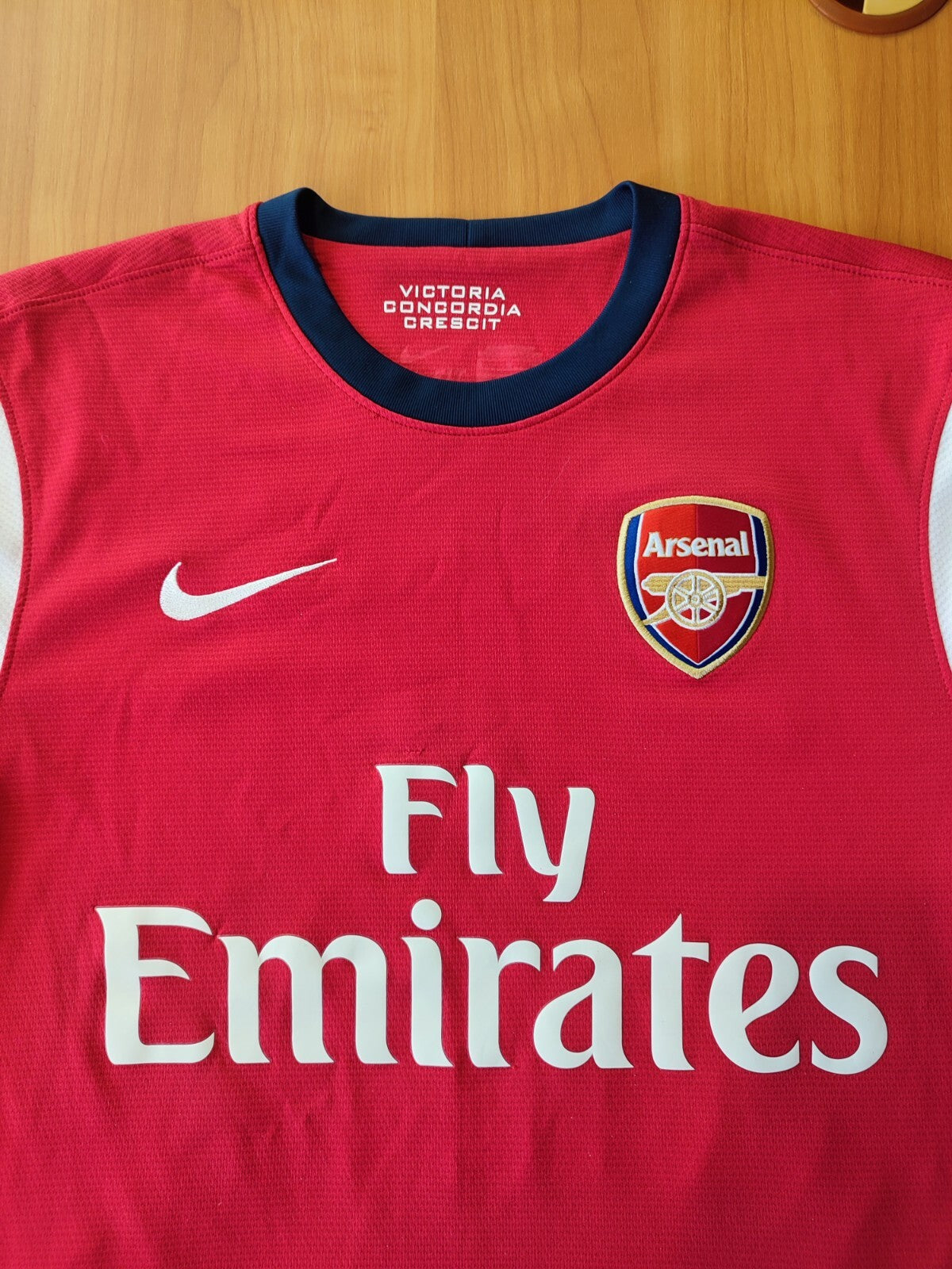Arsenal London 2012 2013 2014 home Size S Nike shirt jersey football soccer kit
