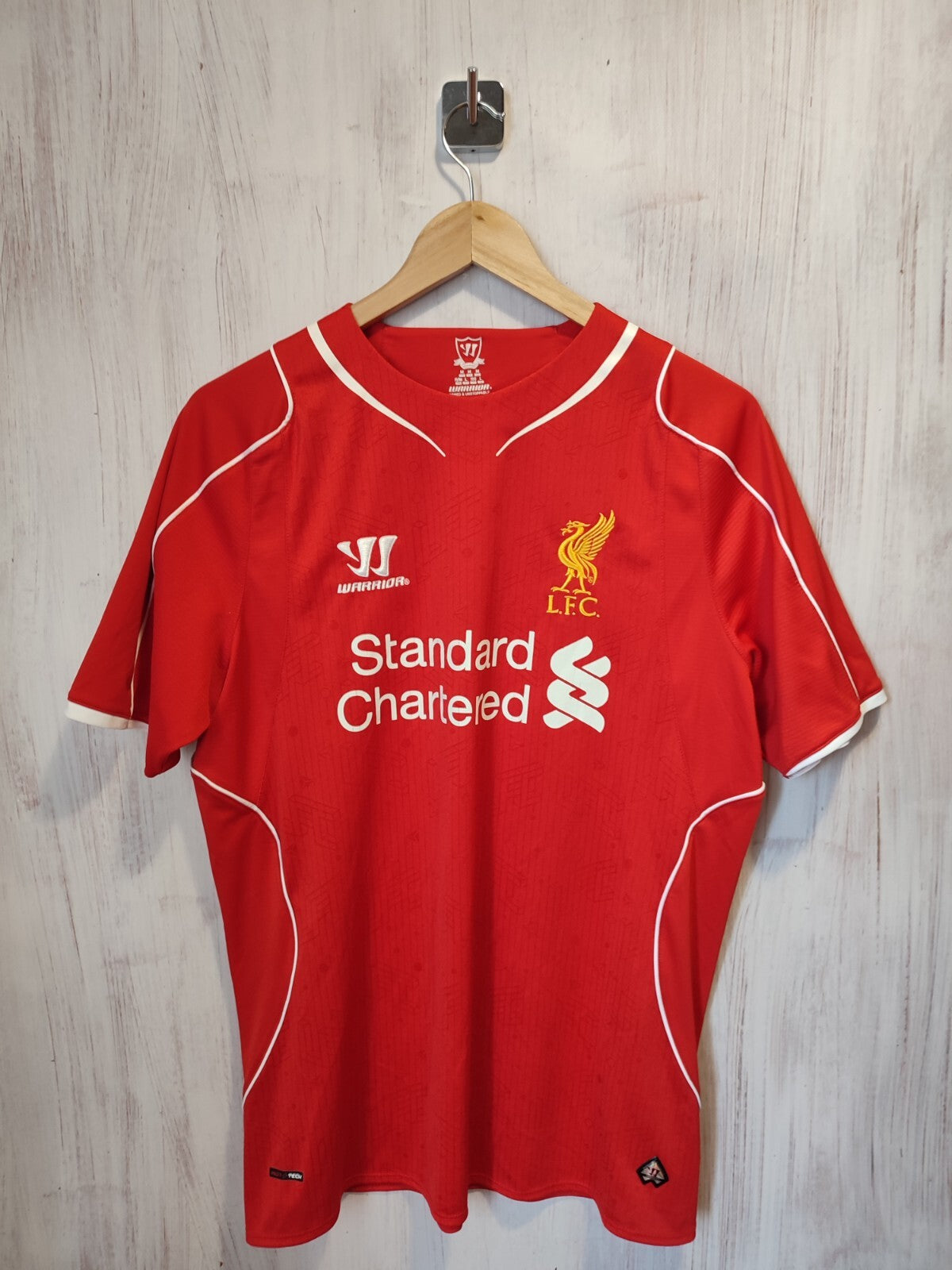 FC Liverpool 2014 2015 home Size M Warrior football shirt jersey kit tee soccer