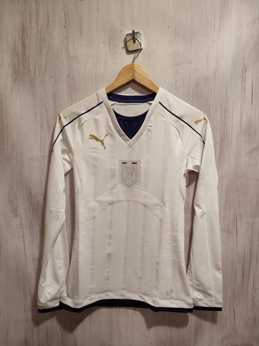 AUTHENTIC Italy 2016 2017 away Sz S Puma shirt jersey Italia soccer kit football