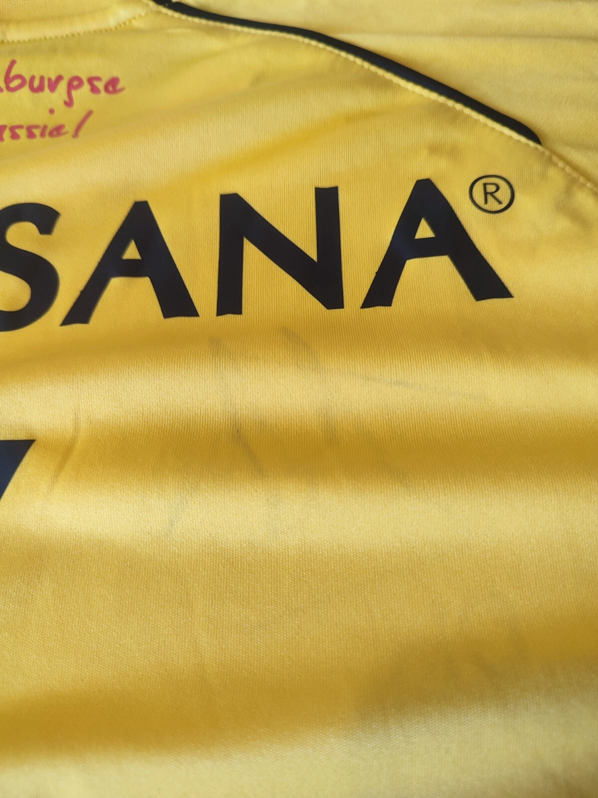 Roda JC #4 Ramos 2013 2014 home Sz XL football shirt soccer jersey kit