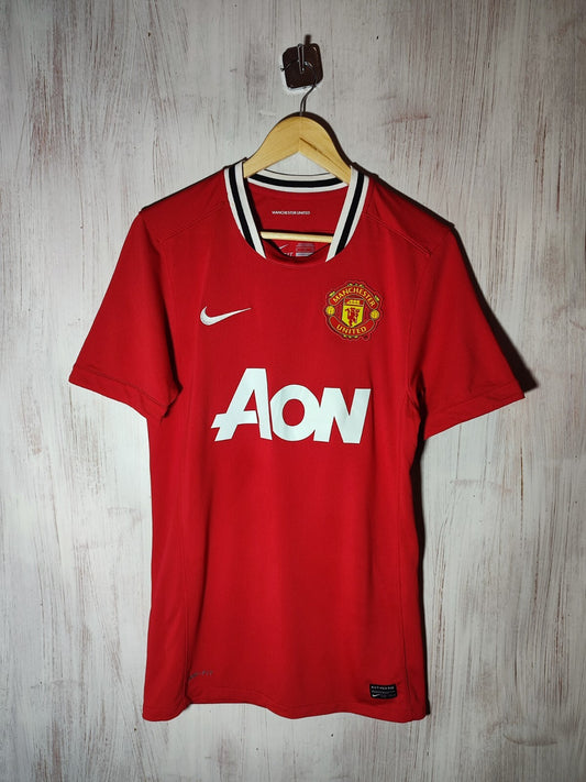 Manchester United 2011 2012 home Sz S Nike shirt jersey soccer football kit tee