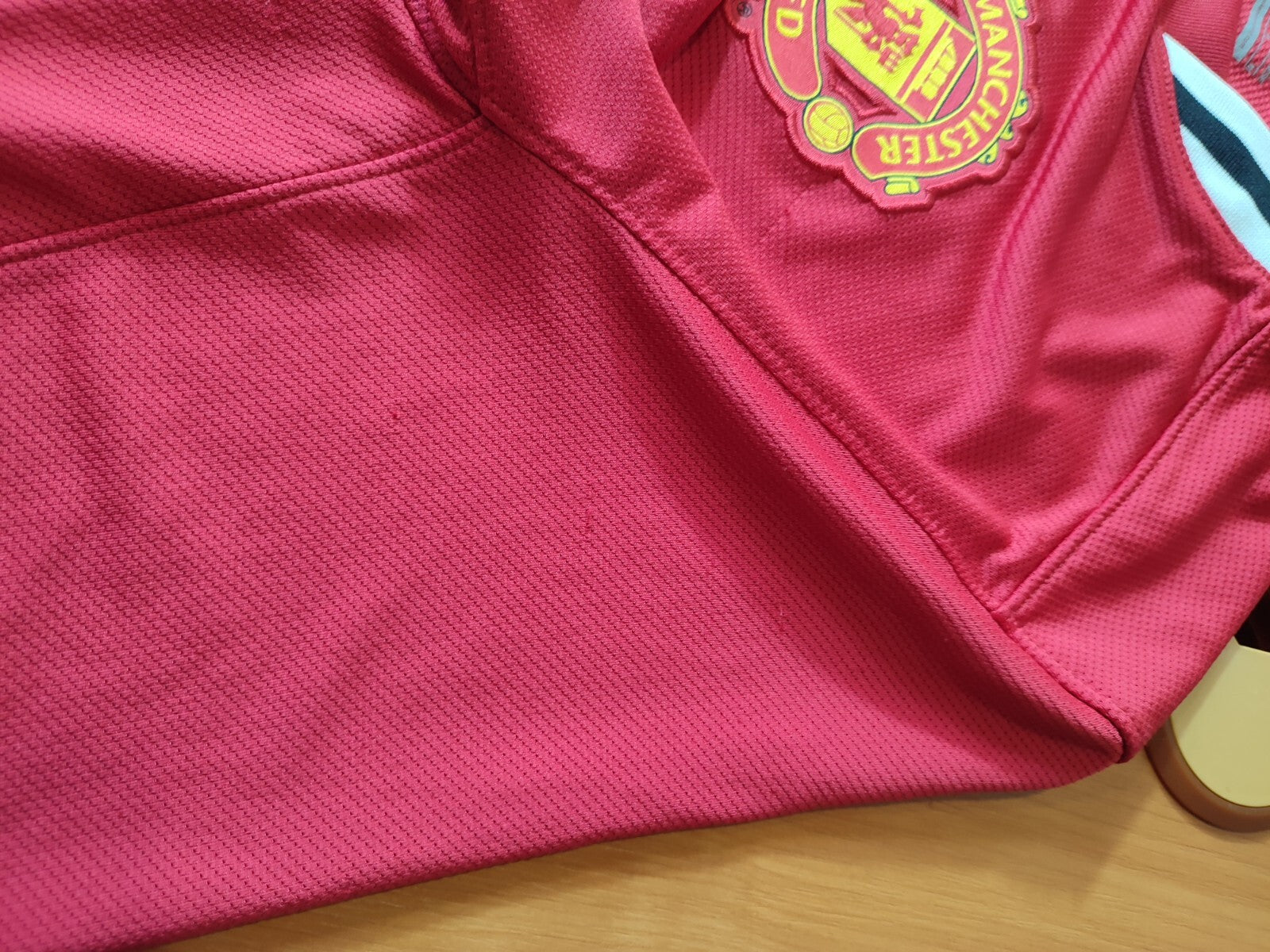 Manchester United 2011 2012 home Sz M shirt jersey football soccer maillot L/S