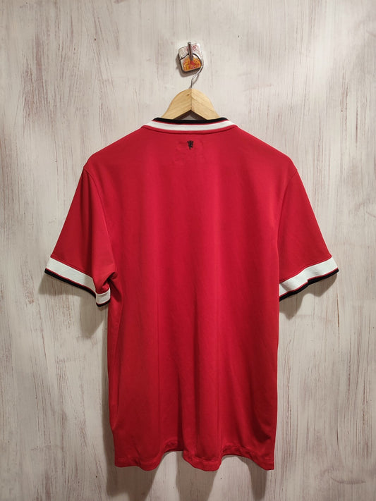 Manchester United 2014 2015 home Sz L Nike soccer shirt jersey football kit tee