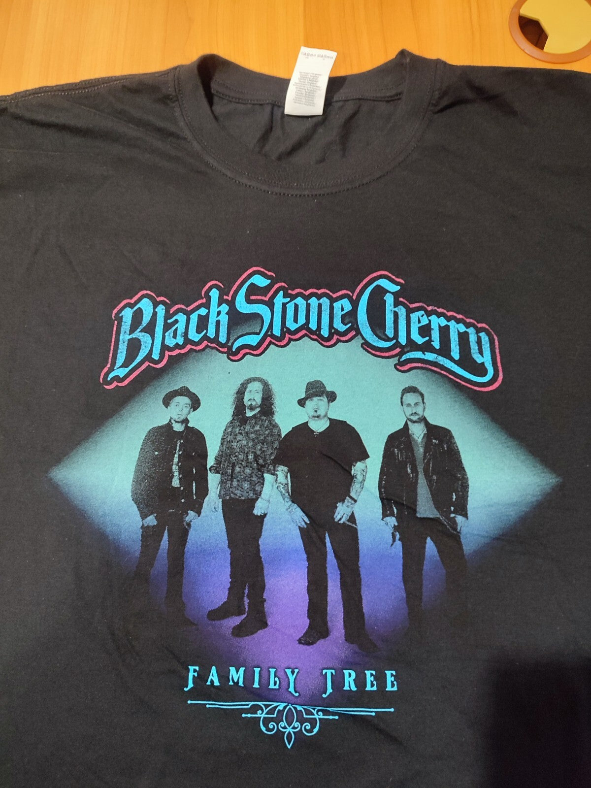 Black Stone Cherry 2019 Family tree Size 3XL Europe summer tour shirt tee rock