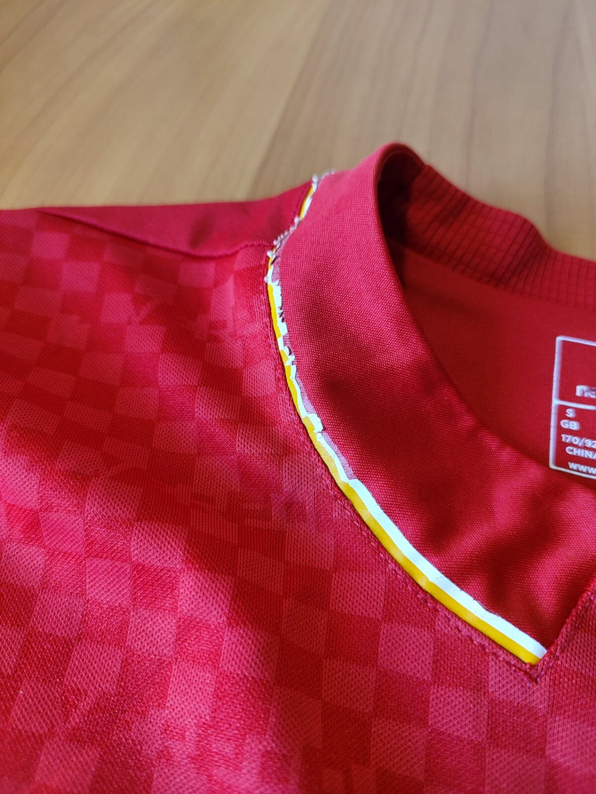 FC Liverpool 2015 2016 home Size S New Balance shirt soccer jersey football kit
