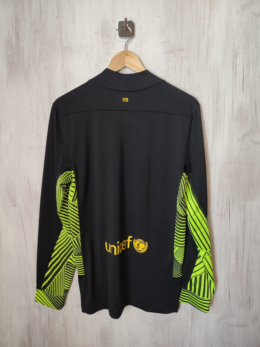 FC Barcelona 2011 2012 goalkeeper Size S shirt jersey football soccer kit tee GK
