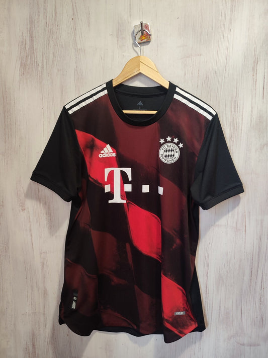 AUTHENTIC FC Bayern Munich 2020 2021 third Sz L Adidas shirt jersey football 3rd