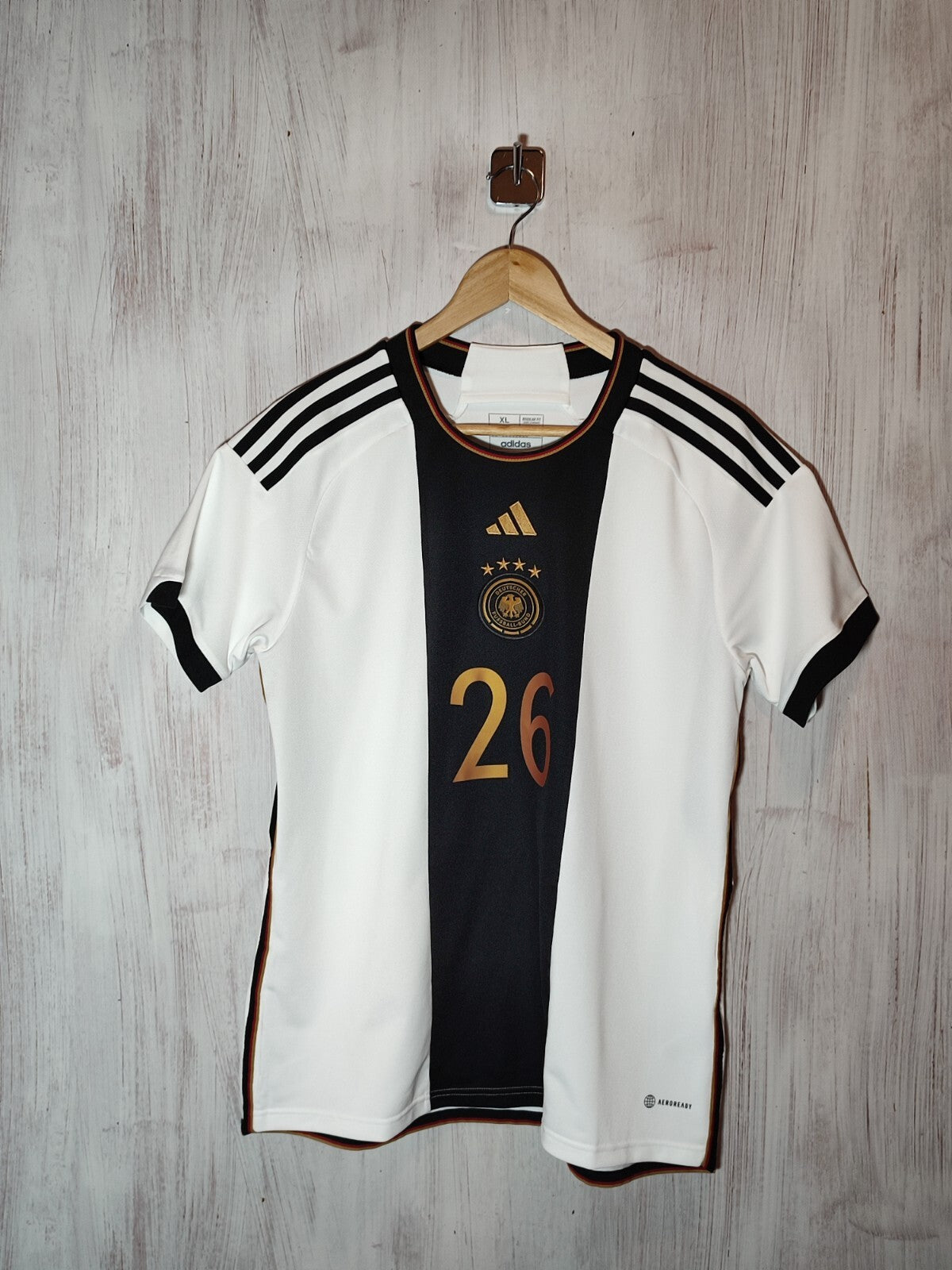 Womens Deutschland 2022 2023 home Size XL Germany jersey football soccer Moukoko