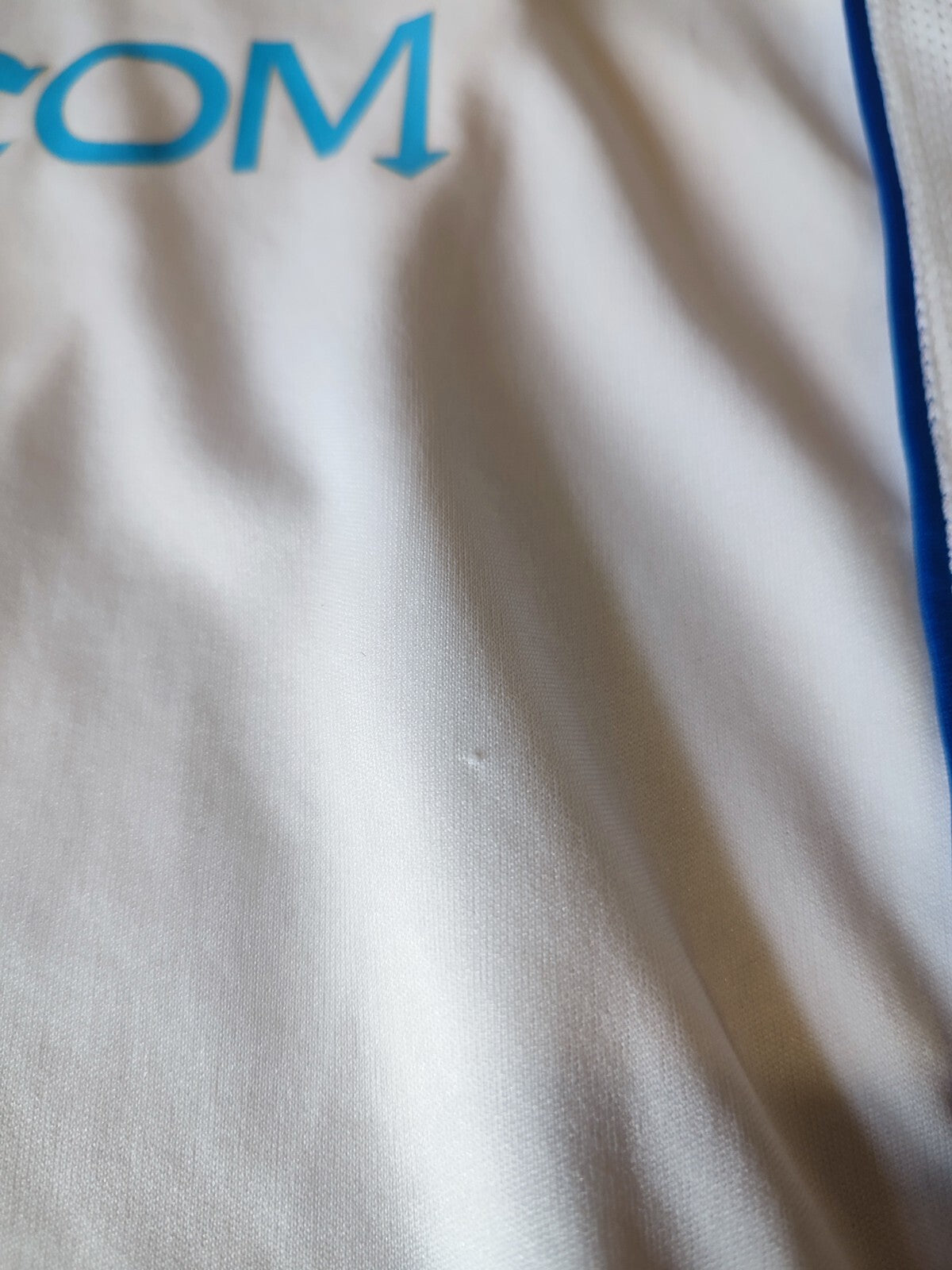 Leeds United 2008 2009 home Sz L Macron jersey shirt soccer football vintage kit