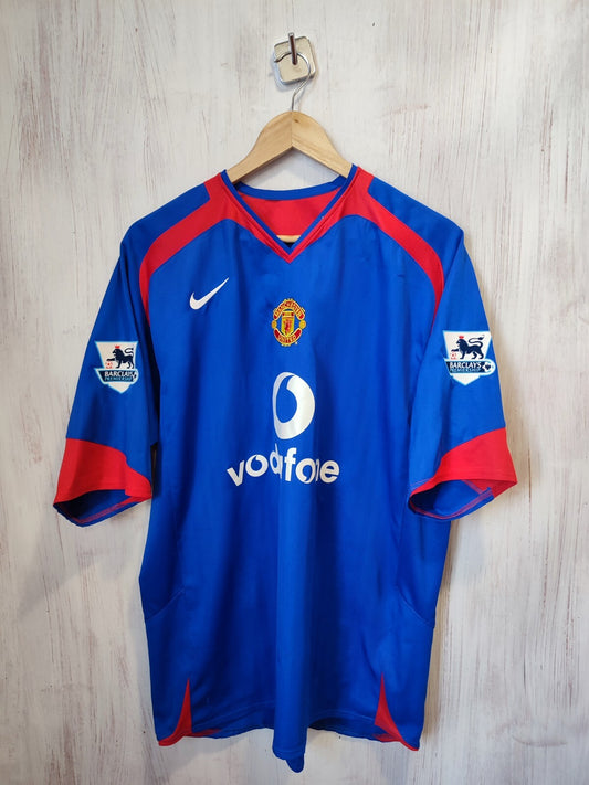 Manchester United 2005 2006 away Sz XL shirt jersey football soccer kit maillot