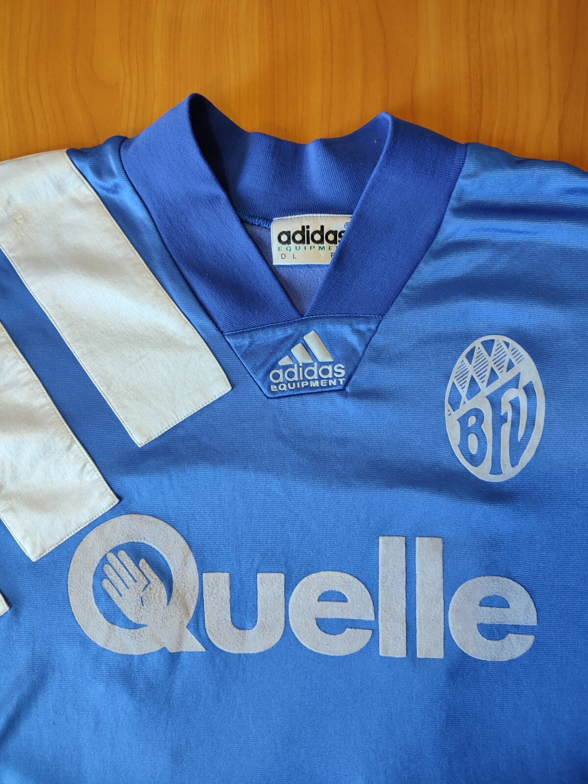 VINTAGE BFV Bayern 1990's Sz L shirt jersey soccer football trikot kit 90's L/S