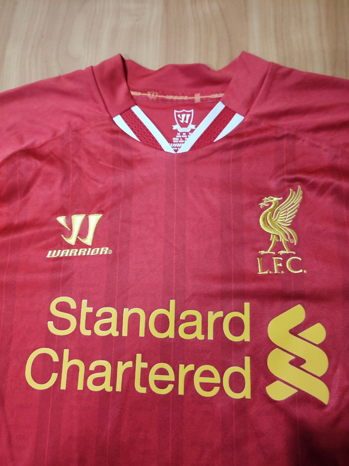 FC Liverpool 2013 2014 home Size M shirt soccer football jersey kit tee Gerrard