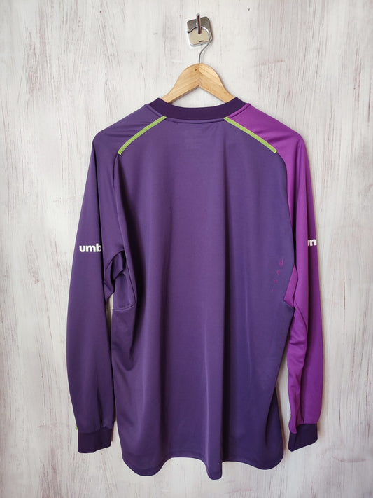 FC Everton 2014 2015 goalkeeper Sz XL Umbro football shirt jersey soccer GK L/S