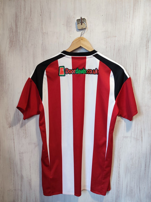 Sheffield United 2016 2017 home Sz S Adidas shirt jersey soccer football kit tee