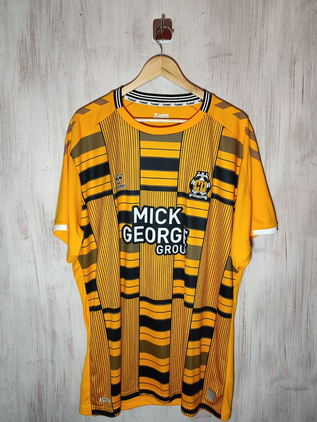 Cambridge United 2021 2022 home 2XL Hummel football soccer shirt jersey kit XXL