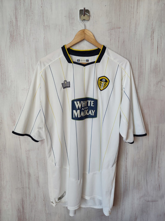 Leeds United 2005 2006 home Sz 2XL Admiral jersey shirt soccer football kit XXL