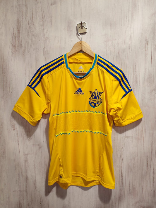 Ukraine 2012 2013 home Size S football shirt soccer jersey kit tee Adidas EURO