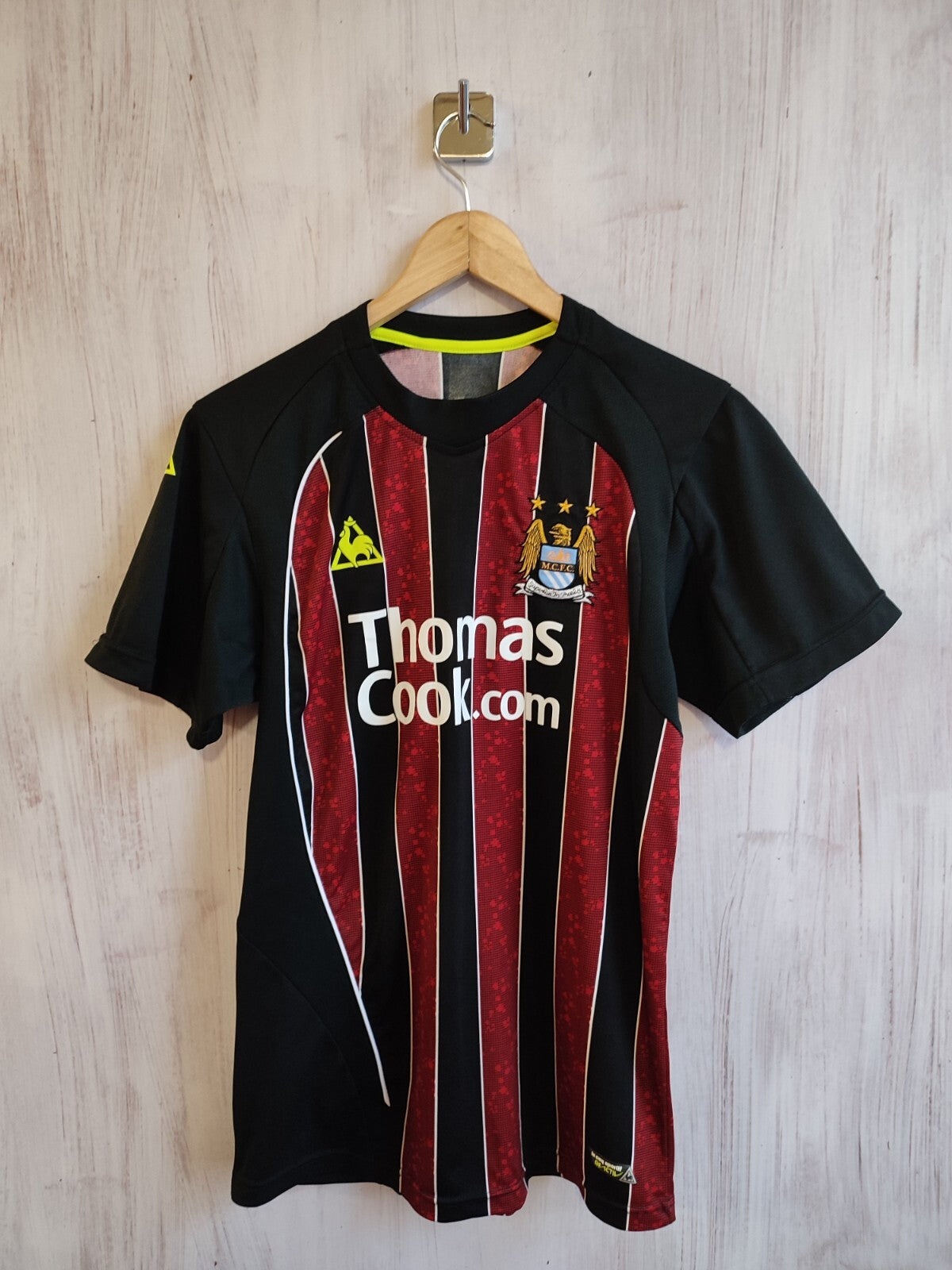 Manchester City 2008 2009 Away Sz S shirt jersey soccer football maillot kit tee