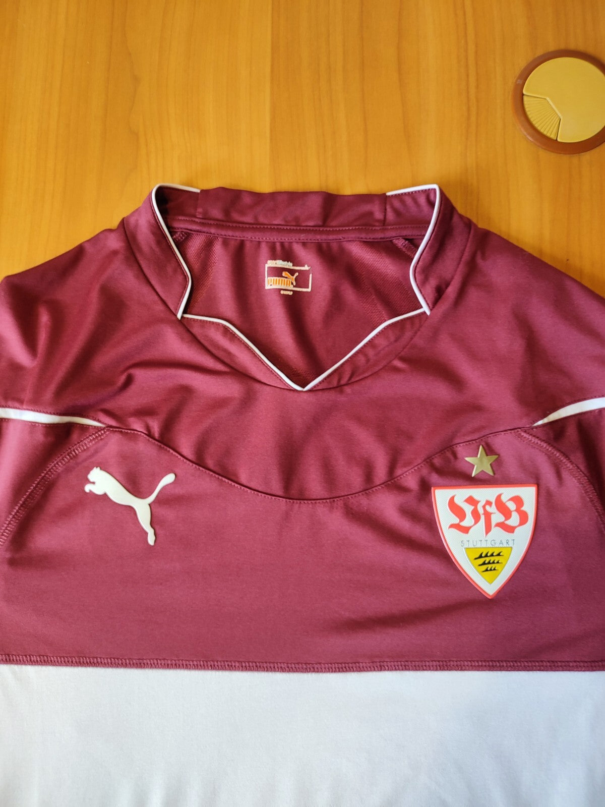 VFB Stuttgart 2010 2011 away Size S Puma shirt jersey trikot football soccer kit