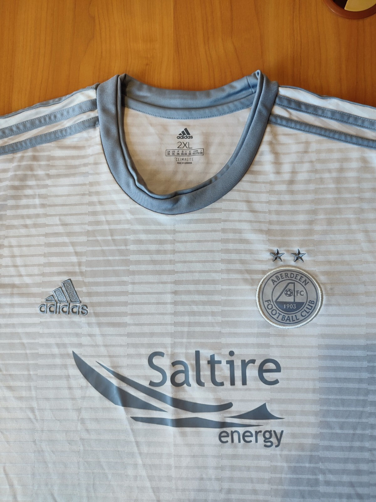 FC Aberdeen 2018 2019 third 2XL football shirt soccer jersey kit 3rd Adidas XXL