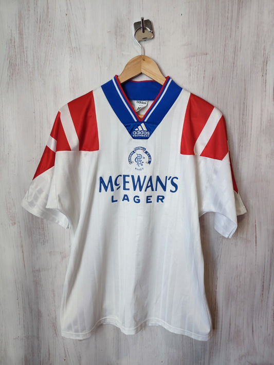 Glasgow Rangers 1992 1993 1994 away Size 38-40" shirt jersey football soccer kit