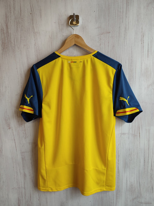 Arsenal London 2014 2015 away Sz M Puma shirt football jersey soccer maillot kit