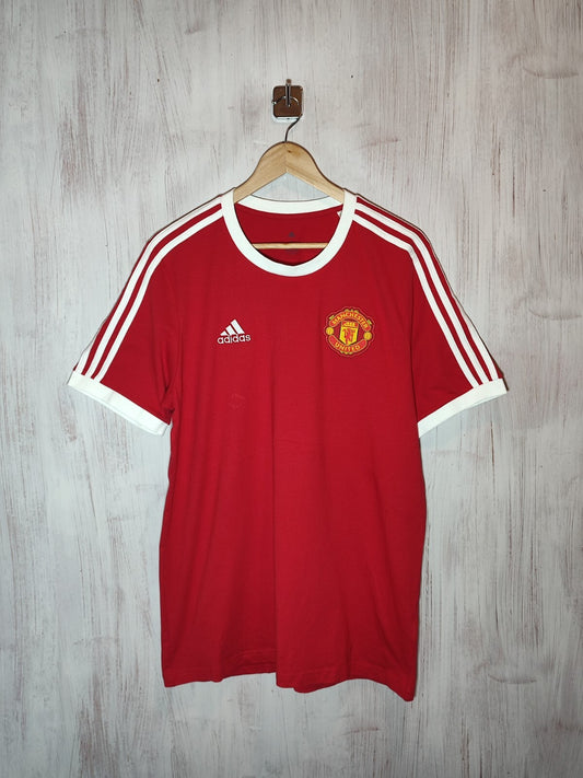 Manchester United 2022 2023 Sz L cotton jersey shirt soccer football tee maillot
