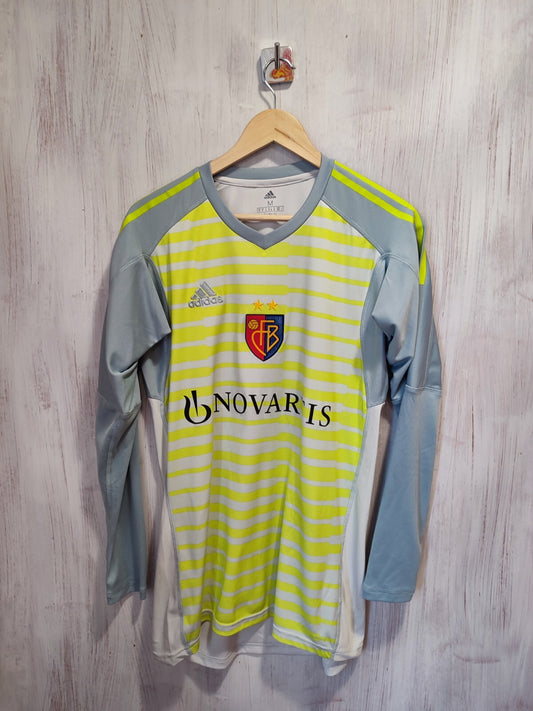 FC Basel 2018 2019 goalkeeper Size M Adidas football shirt jersey soccer kit GK