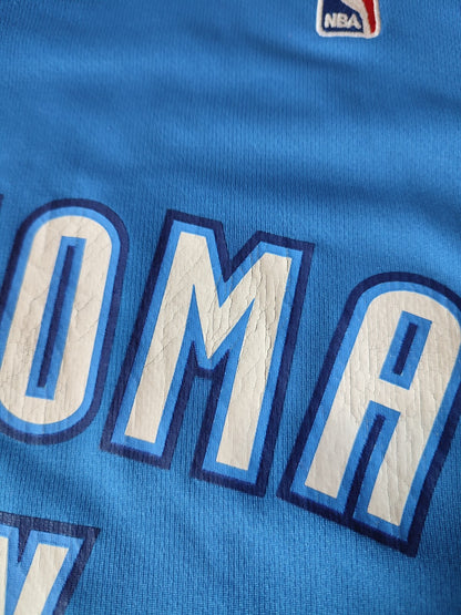 Oklahoma City #9 Serge Ibaka Size XL Adidas jersey shirt Basketball kit maillot