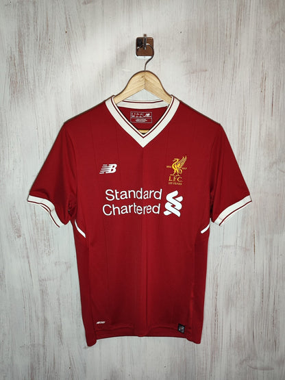 Women's FC Liverpool 2017 2018 home Sz XL New Balance shirt soccer jersey kit