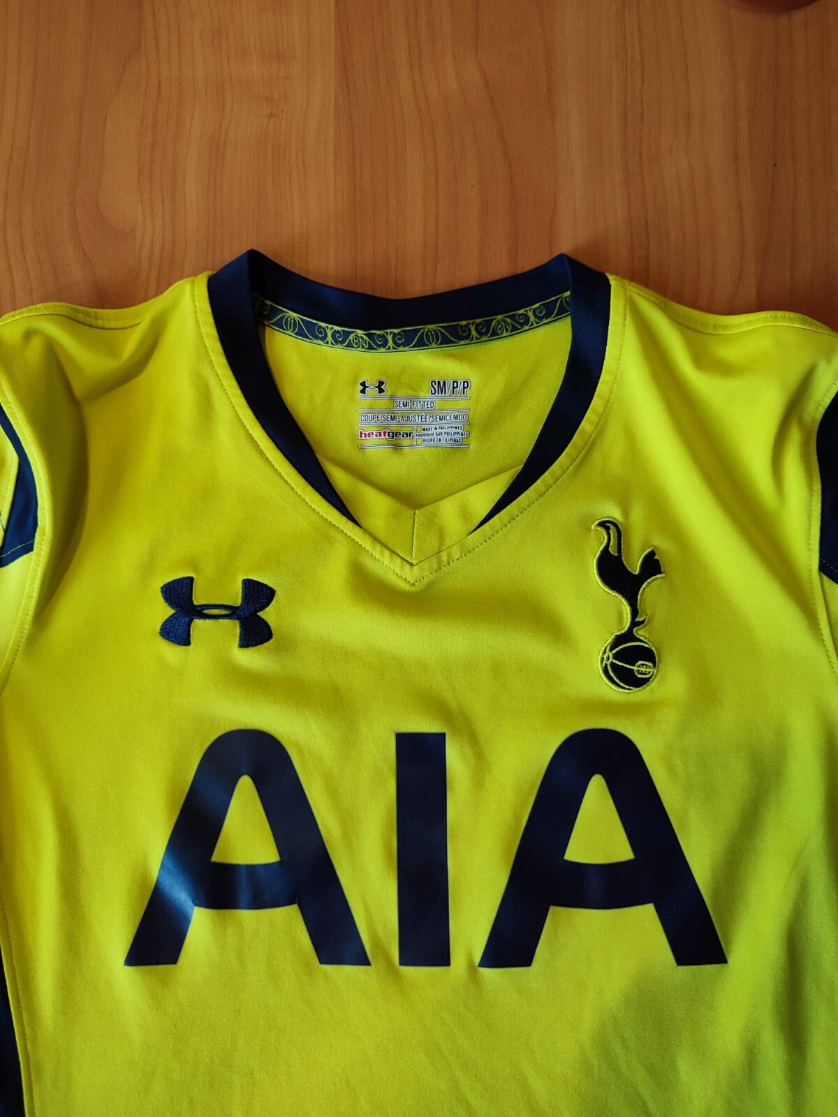 Tottenham Hotspur 2014 2015 3rd Sz XS Under Armour Spurs shirt jersey kit third