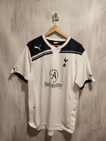 Tottenham Hotspur 2010 2011 home Sz L Puma shirt jersey soccer football kit tee