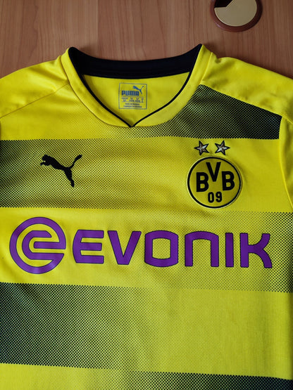Borussia Dortmund 2017 2018 home Sz S soccer jersey shirt football kit tee Reus