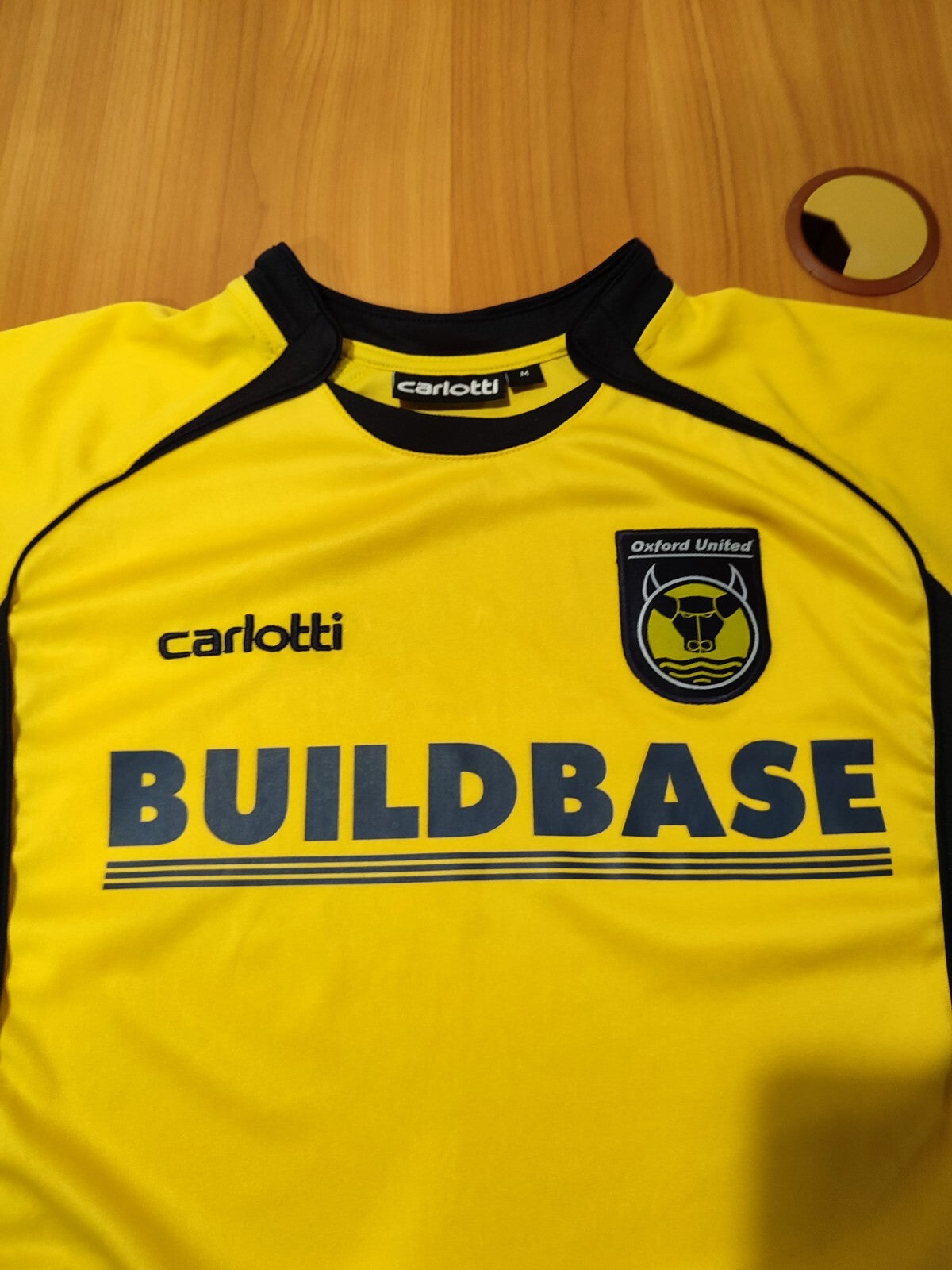 Oxford United 2008 2009 local Size M soccer shirt jersey football kit tee trikot