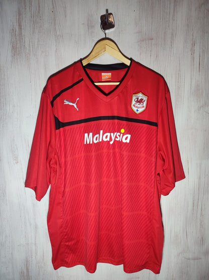FC Cardiff City 2012 2013 away Size 4XL football shirt jersey soccer kit soccer