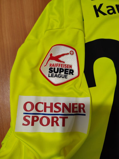FC Luzern 2020 2021 goalkeeper Sz L Craft jersey shirt soccer football GK Jacot