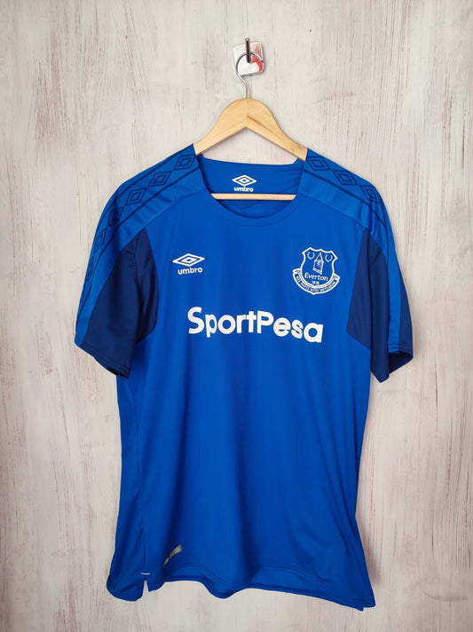 FC Everton 2017 2018 home Size XL Umbro shirt jersey soccer football kit maillot