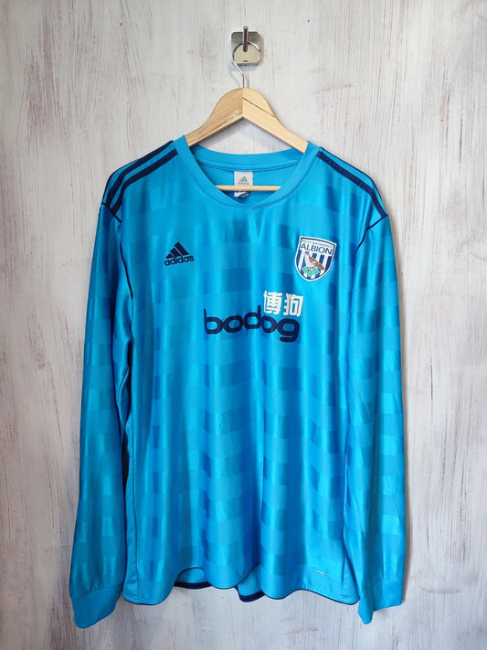 West Bromwich Albion 2011 2011 away 2XL Adidas football shirt jersey soccer XXL